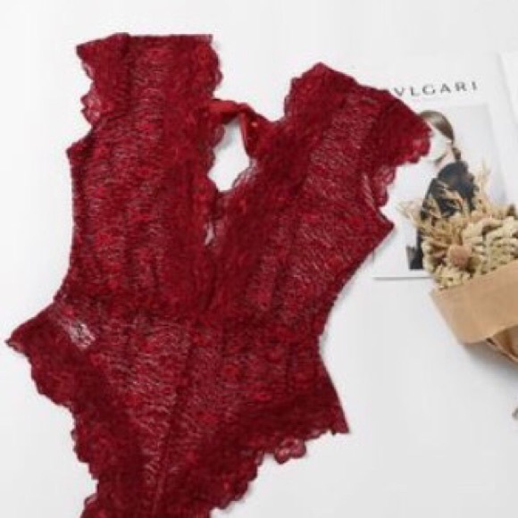 fashion-n-intimates-sleepwear-red-plus-size-lingerie-poshmark